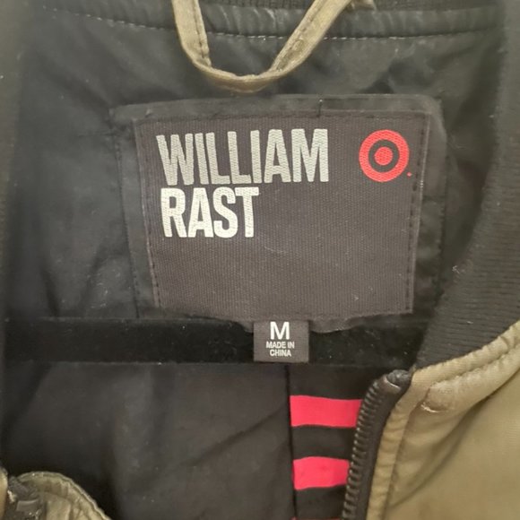 William Rast for Target Army Green Bomber Jacket - Size M - Picture 2 of 3